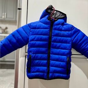Roots Puffer Jacket with Hood reversible